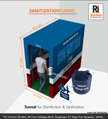 Sanitization Tunnel Ad preview
