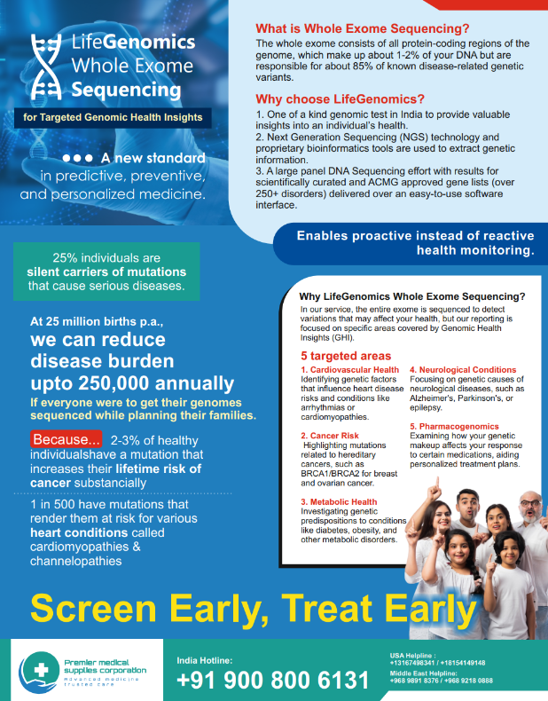 Whole Exome Sequencing – LifeGenomics