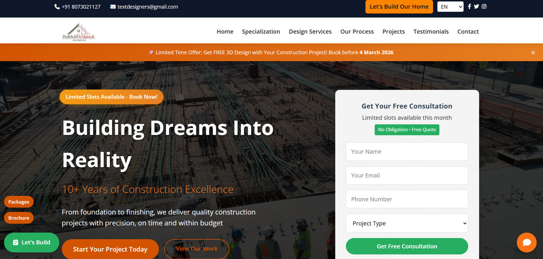 builders and designers